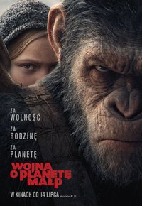 Plakat Filmu Wojna o planetę małp (2017)